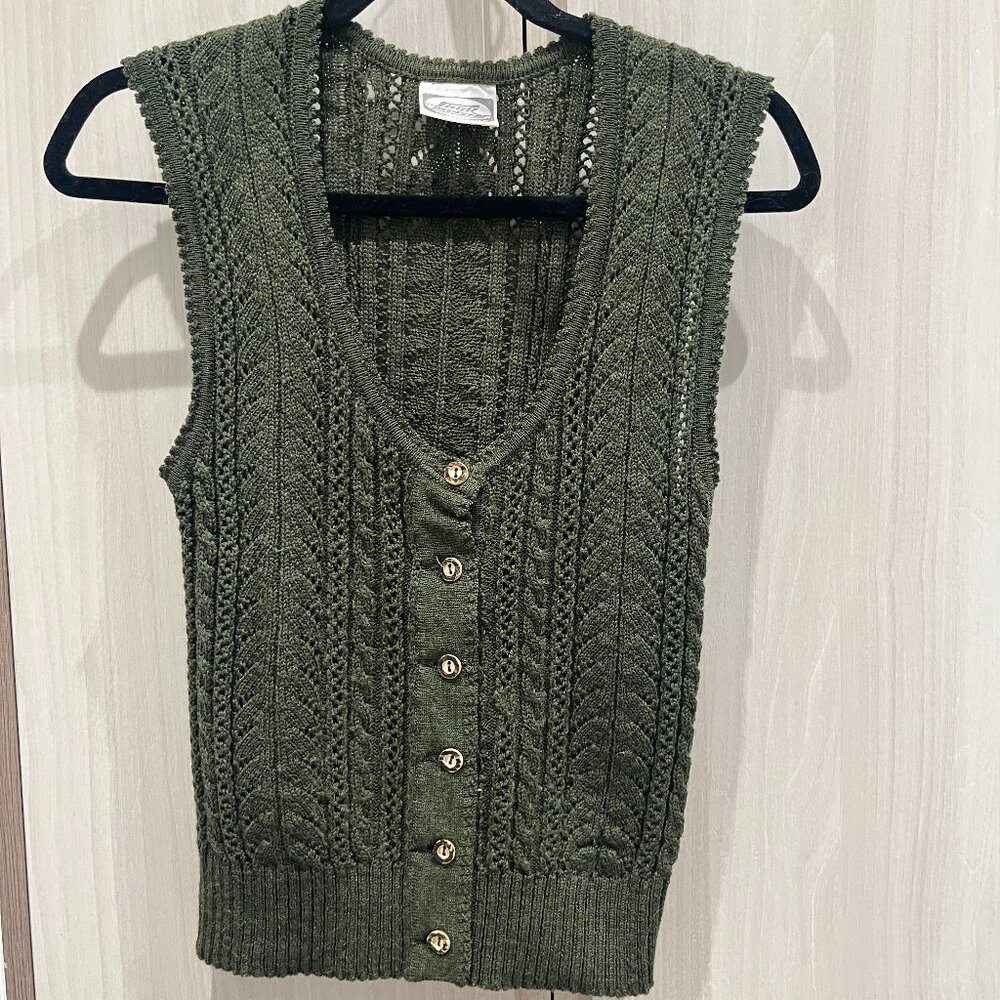 vintage wool vest
